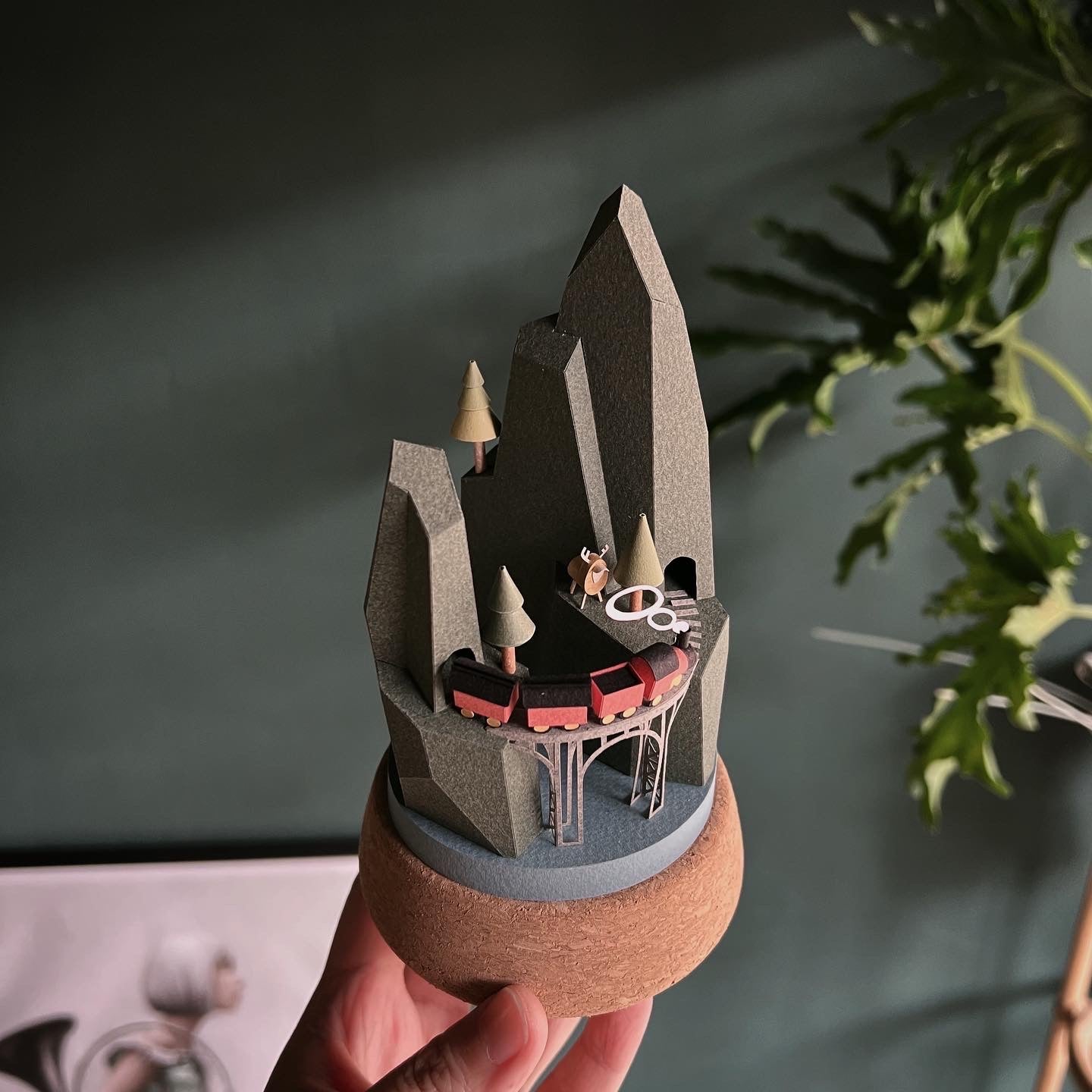 大型地景｜火車山脈