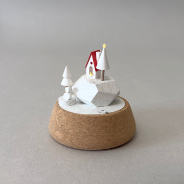 迷你四季地景｜冬日雪景