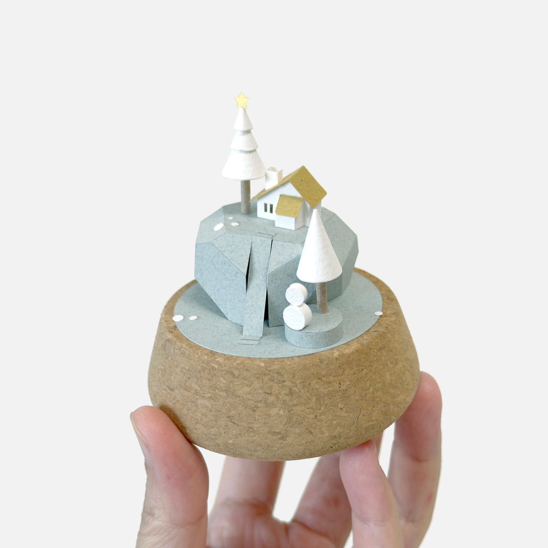 迷你四季地景｜冬日雪景