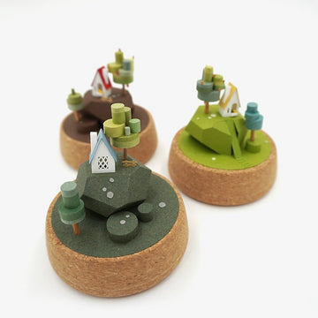 迷你四季地景｜夏日果樹