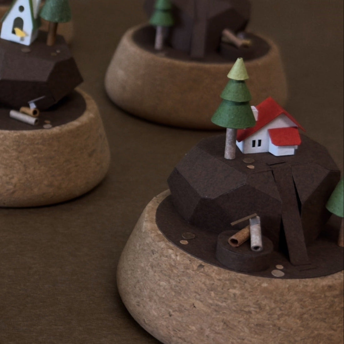 迷你四季地景｜秋日森林