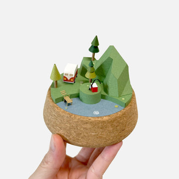 露營地景｜河邊釣魚