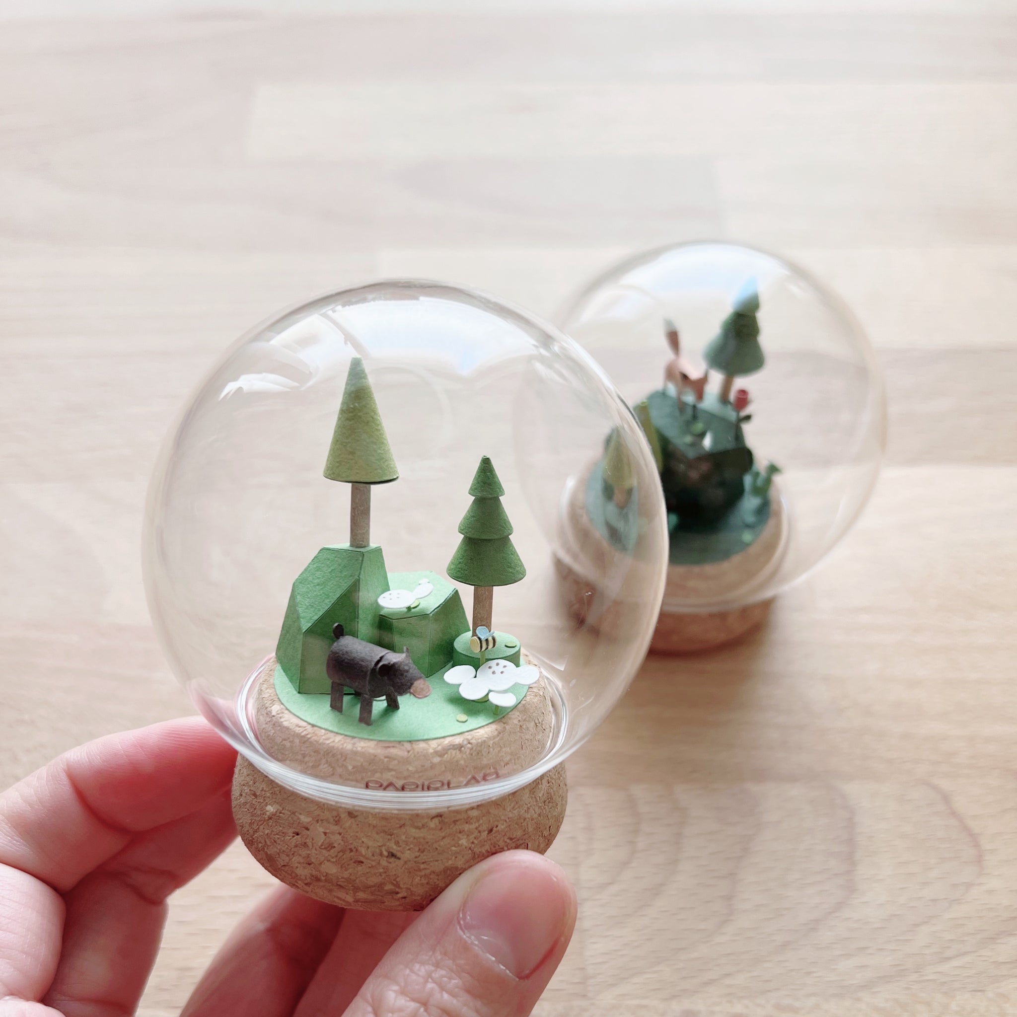 微縮動物場景｜玻璃損壞 加購