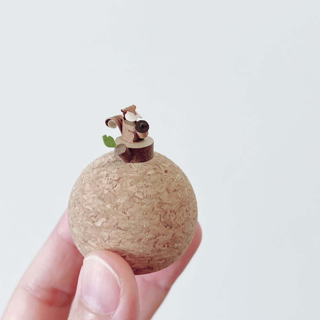 森林動物｜松鼠與橡果