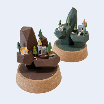 大型地景｜秋季。城堡島