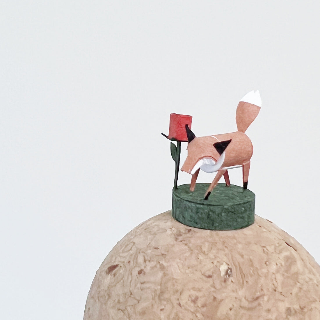 森林動物｜狐狸與玫瑰