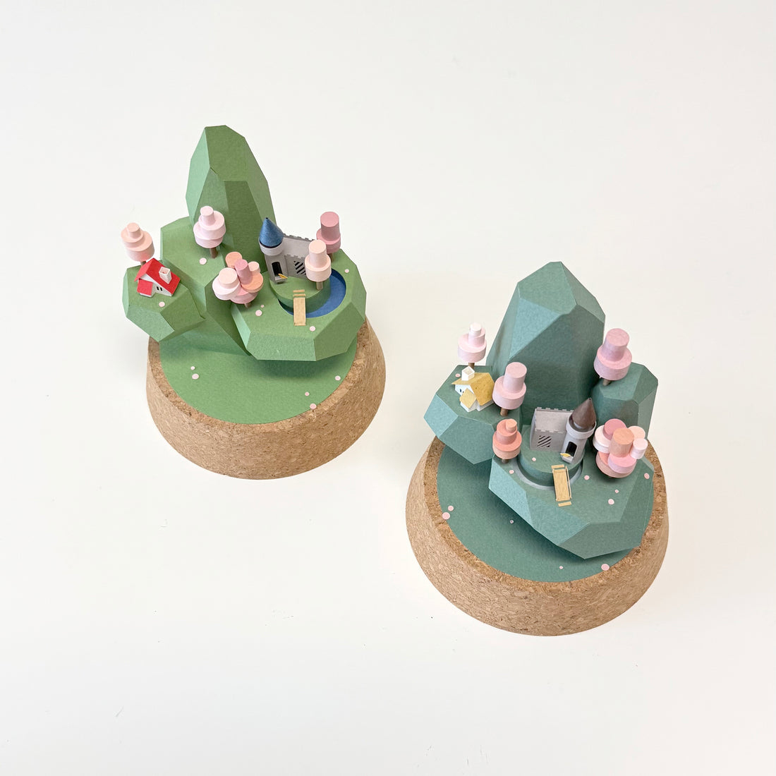 大型地景｜春季。城堡島