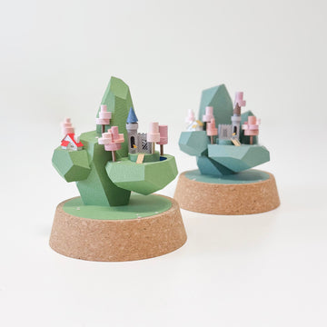 大型地景｜春季。城堡島