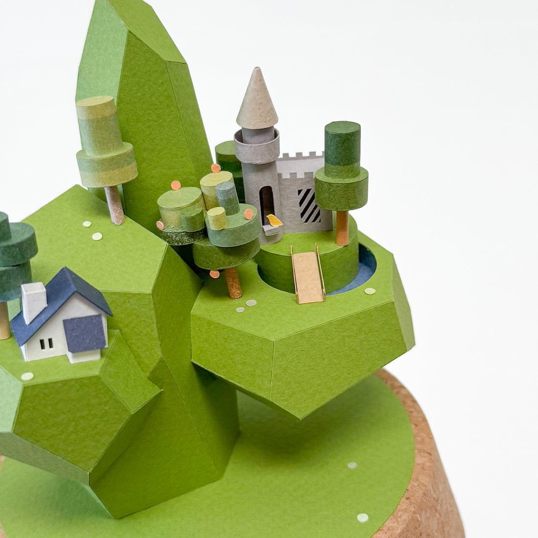 大型地景｜夏季。城堡島