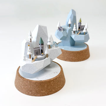 大型地景｜冬季。城堡島