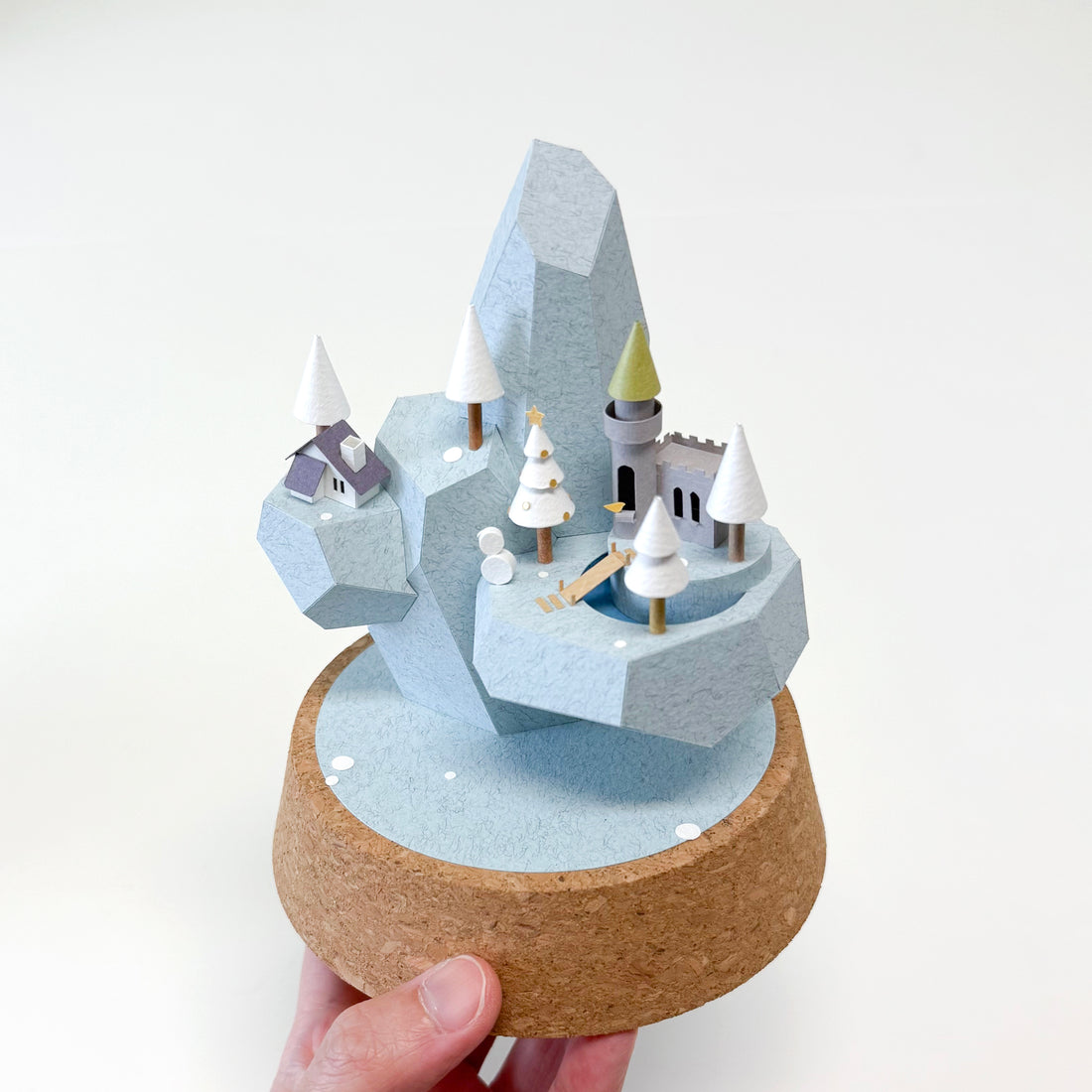 大型地景｜冬季。城堡島